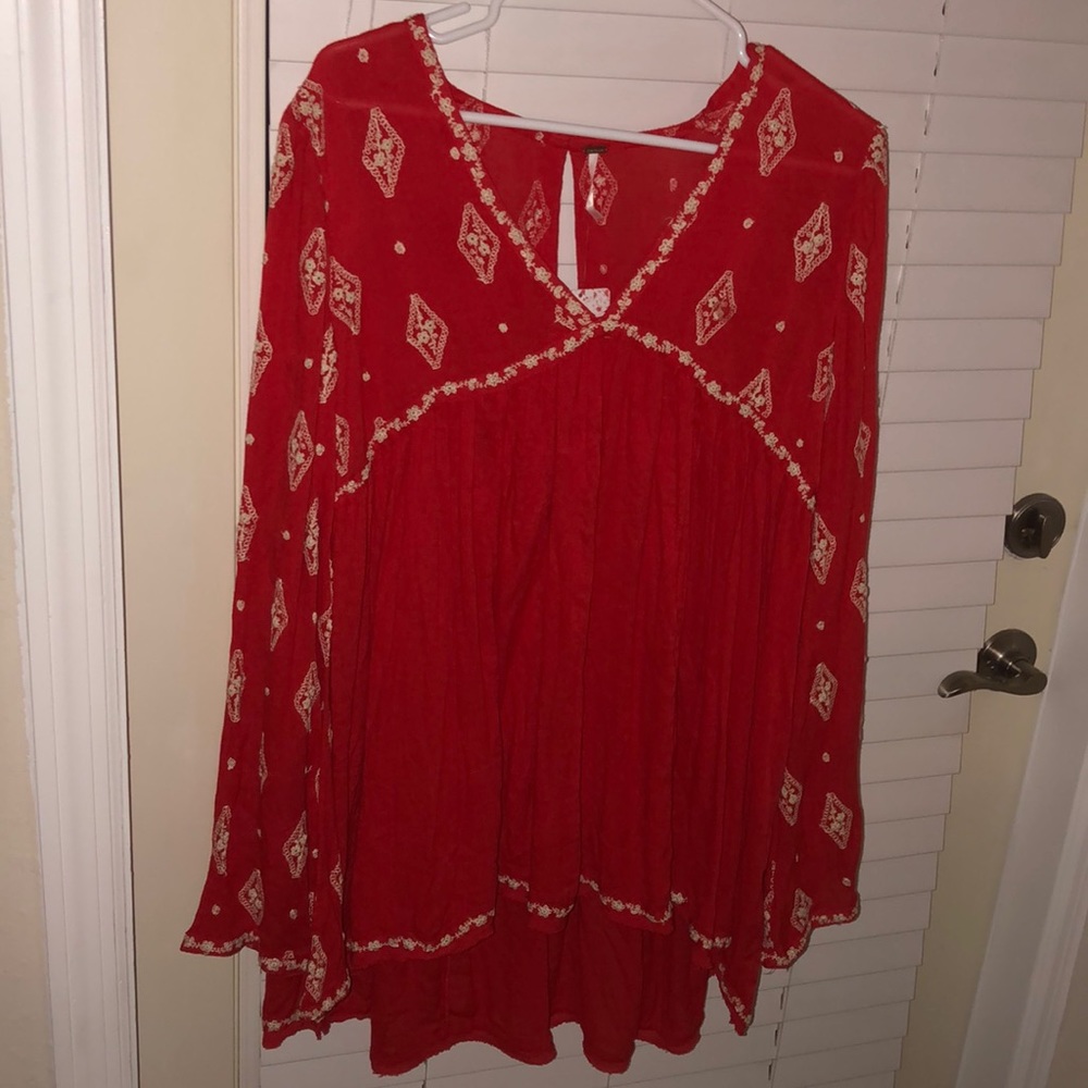 Free People Flowy tunic dress